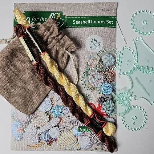 Seashell Loom Sets - for the needle by Gina-B Silkworks