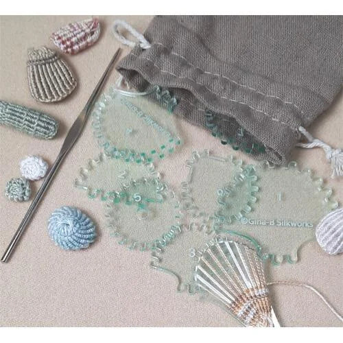 Seashell Loom Sets - for the needle by Gina-B Silkworks
