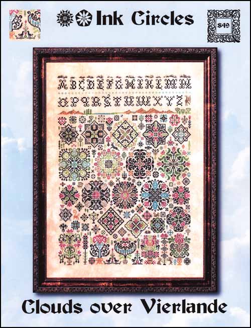 "Clouds Over Vierland" by INK CIRCLES, Counted Cross Stitch Pattern