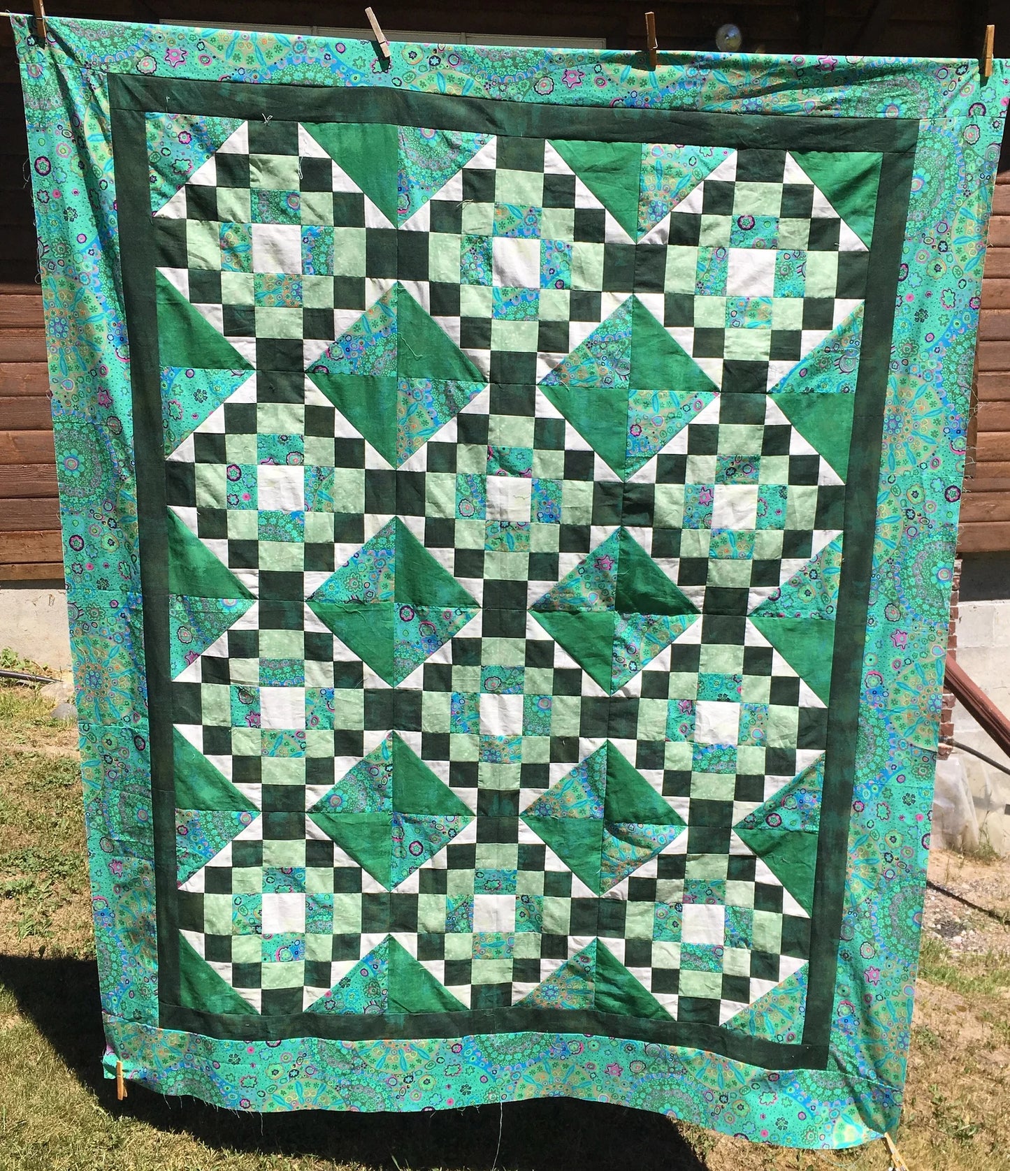 "QUARRY" by Carla Alexiuk, Quilt Pattern, Twin Quilt, Throw Quilt, Queen Quilt