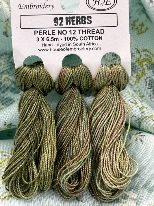 PC12 HofE #92 Herbs - The Needle & Thread Emporium