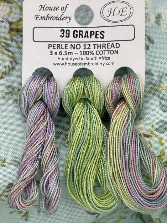 PC12 HofE - #39 Grapes - The Needle & Thread Emporium