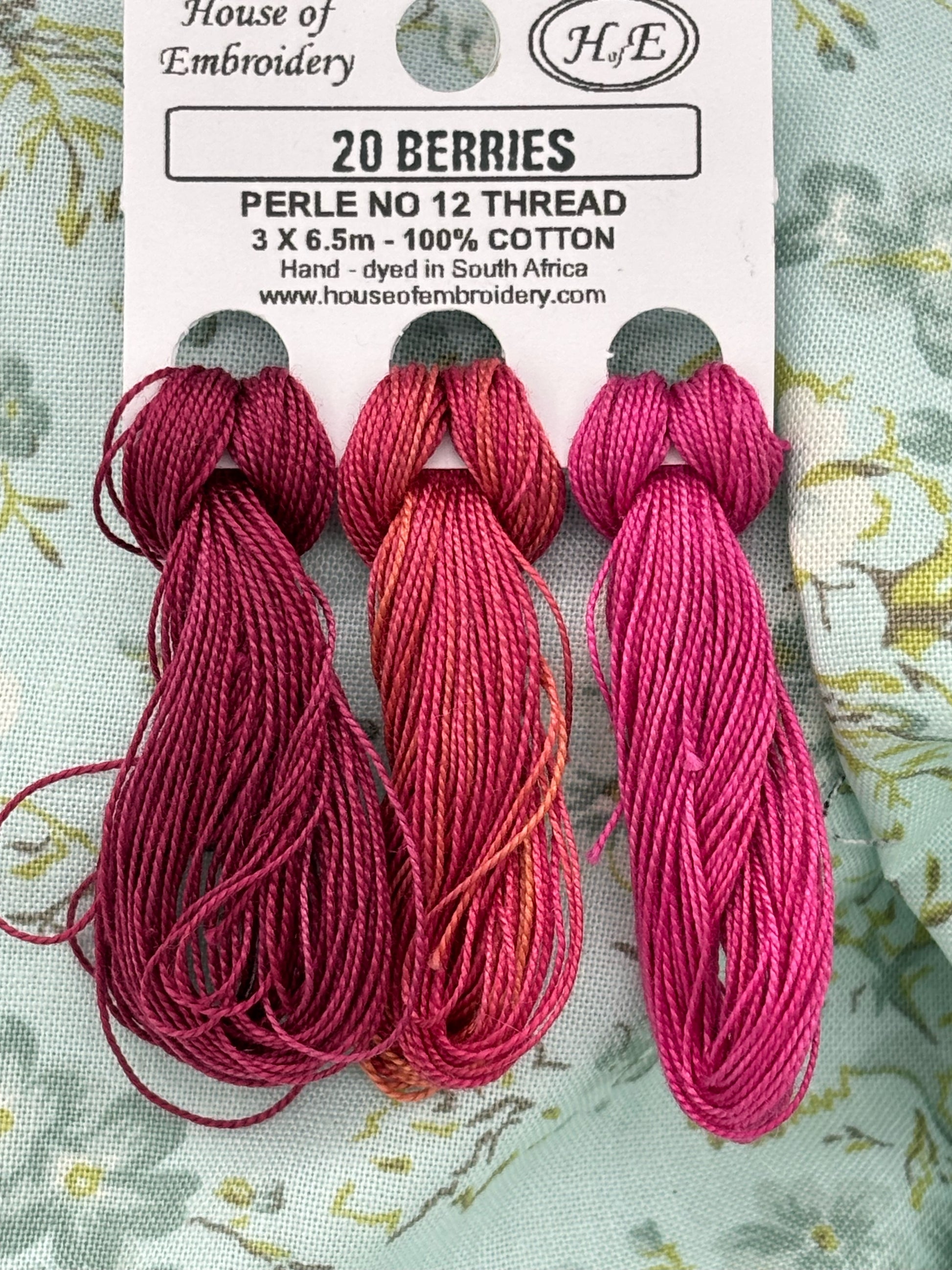 PC12 HofE - #20 Berries - The Needle & Thread Emporium