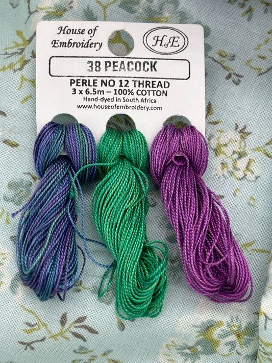 PC12 HofE - #38 Peacock - The Needle & Thread Emporium