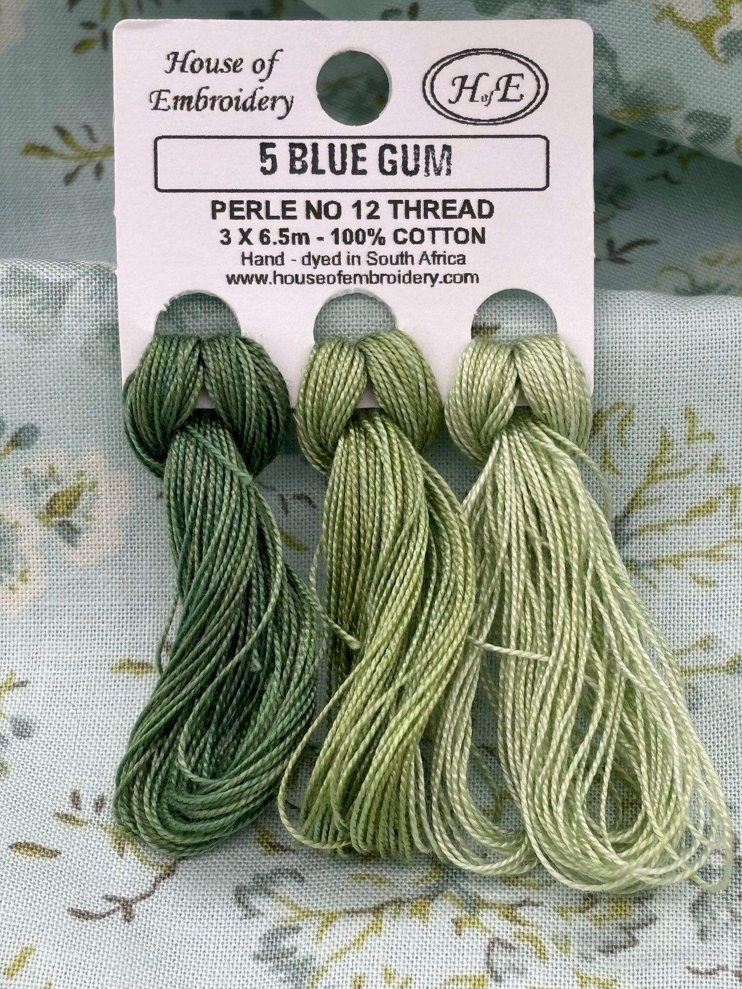 PC12 HofE #5 Blue Gum - The Needle & Thread Emporium