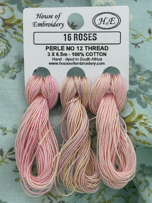 PC12 HofE - #16 Roses - The Needle & Thread Emporium