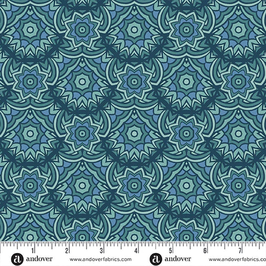 At Days End "Grassy Fields" by Sarah Maxwell for Andover Fabrics