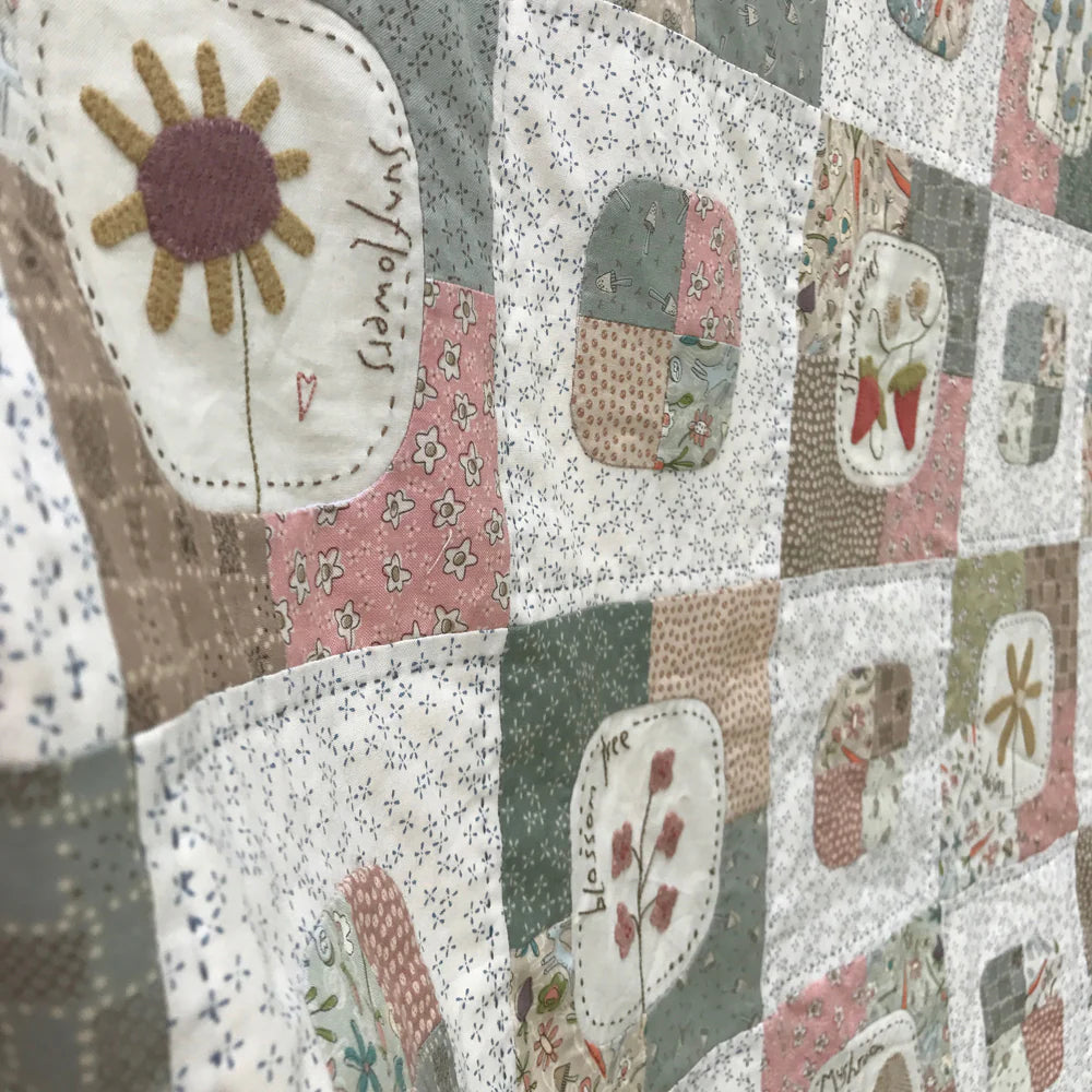 "Market Garden "Quilt Pattern by Hatched & Patched