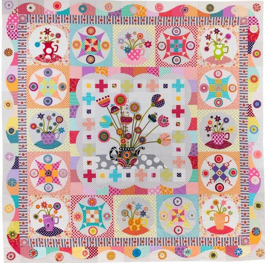 Tea Party Quilt  Pattern - The Needle & Thread Emporium