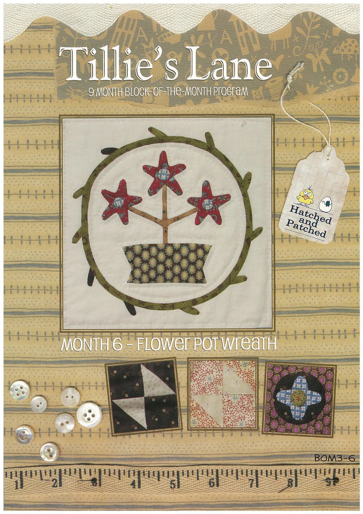 Tillie's Lane Quilt Pattern by Hatched and Pateched