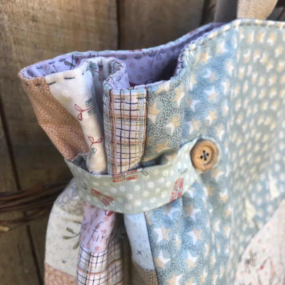 Together at Christmas Carpet Bag by Hatched and Patched, Anni Downs
