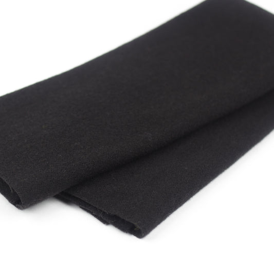 "BLACK" Milled Dyed Merino Wool by Sue Spargo