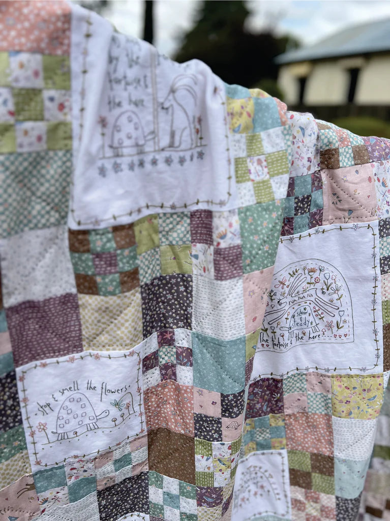 Slow and Steady Quilt Pattern by Hatched and Patched