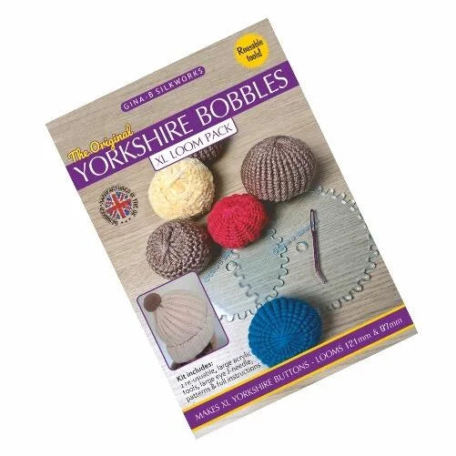 Yorkshire Bobble - XL Yorkshire Button Kit by Gina-B